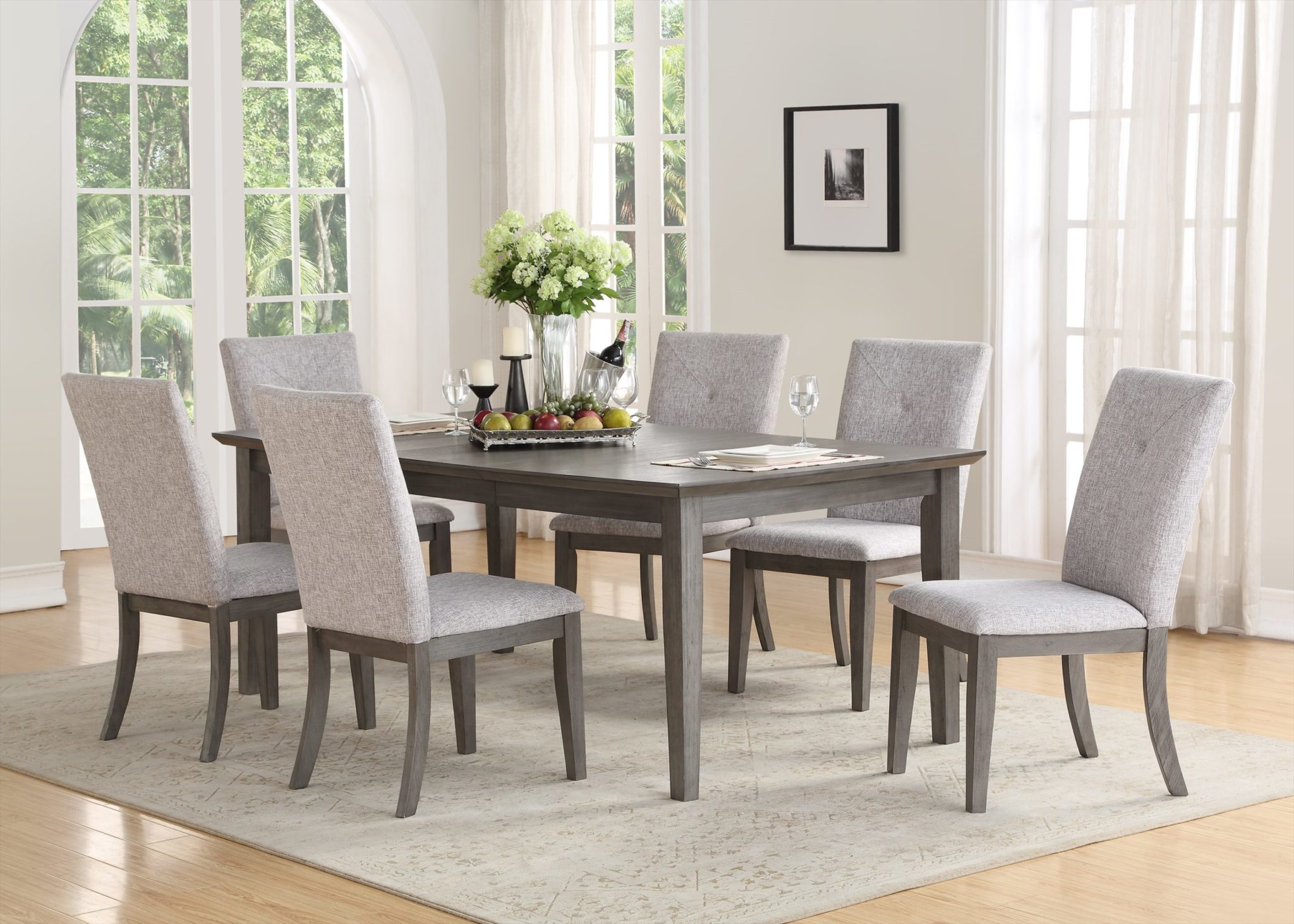 Contemporary Grey Dining Room | Arrow Furniture