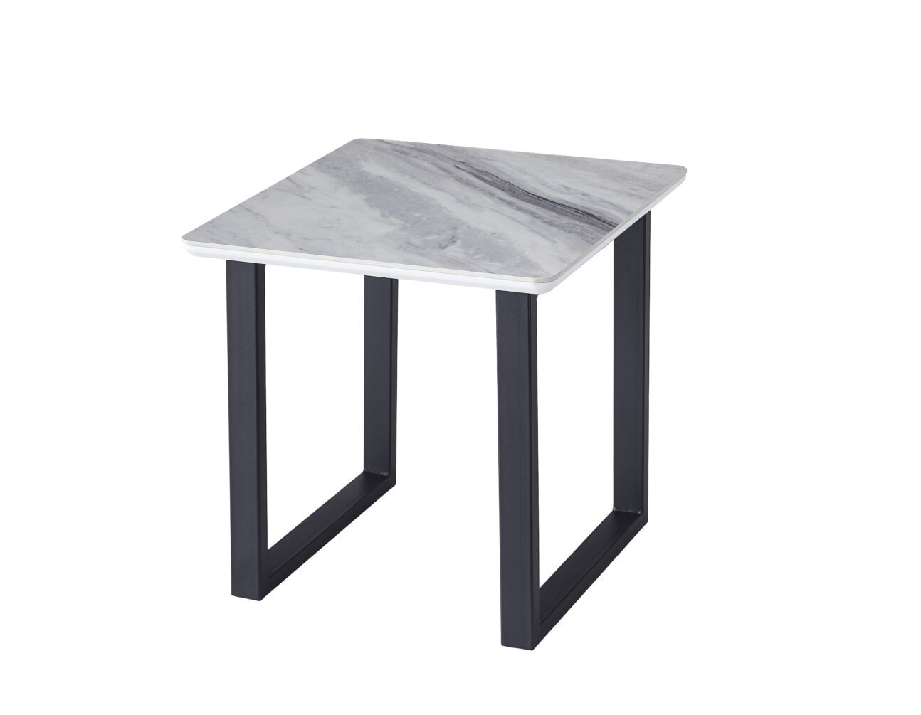 Modern Stone and Metal Occasional Tables - Image 3